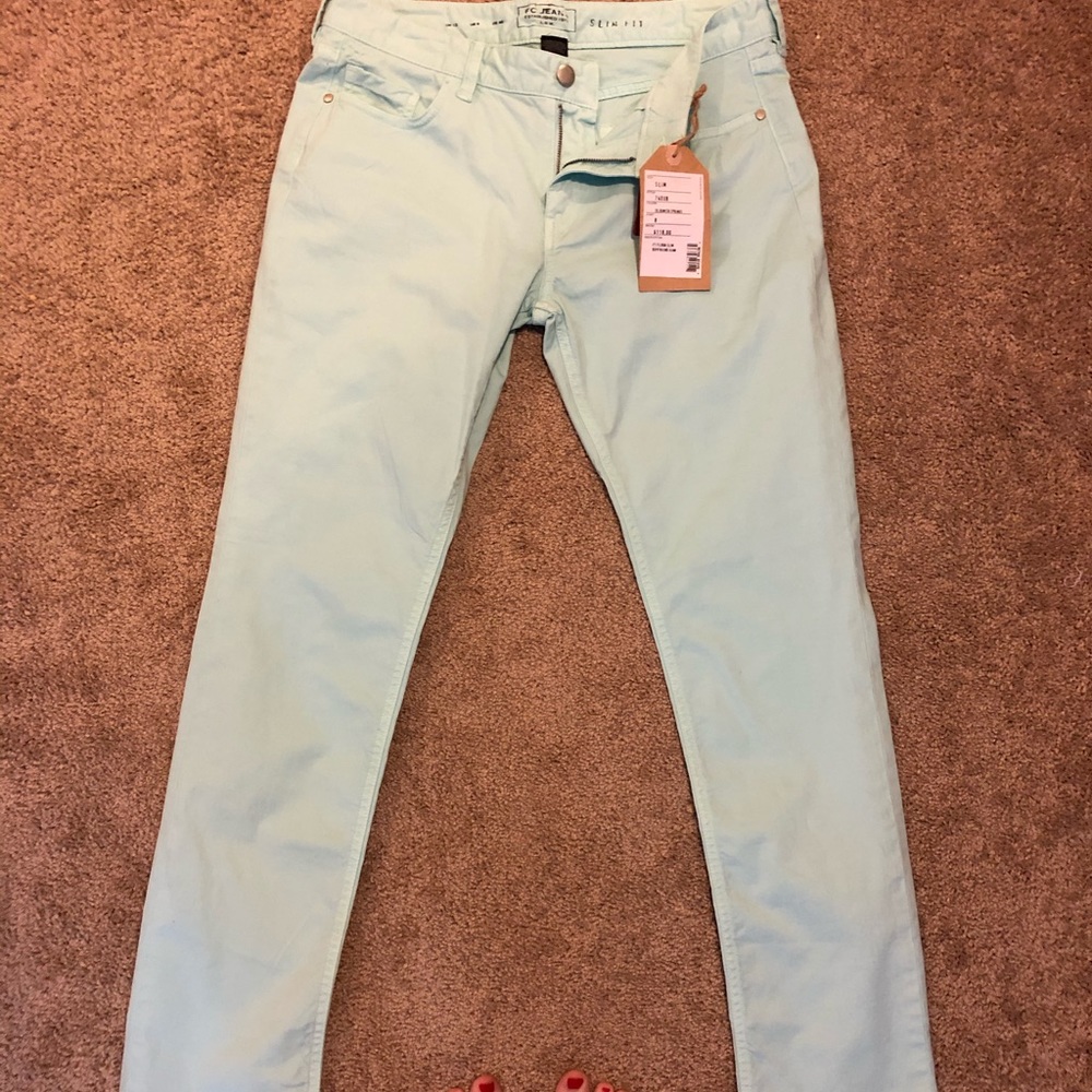 French connection mint boyfriend jean